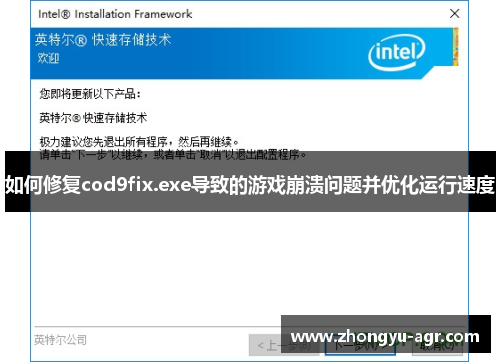 如何修复cod9fix.exe导致的游戏崩溃问题并优化运行速度