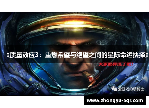 《质量效应3：重燃希望与绝望之间的星际命运抉择》